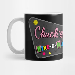 Chuck's Bike-O-Rama - Pee Wee Herman Bike Shop Mug